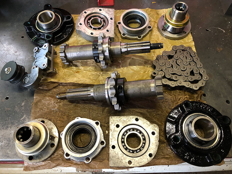 Chain drive components